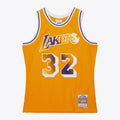 Los Angeles Lakers Mitchell & Ness Big Face 7.0 Swingman Jersey Magic Johnson 1984