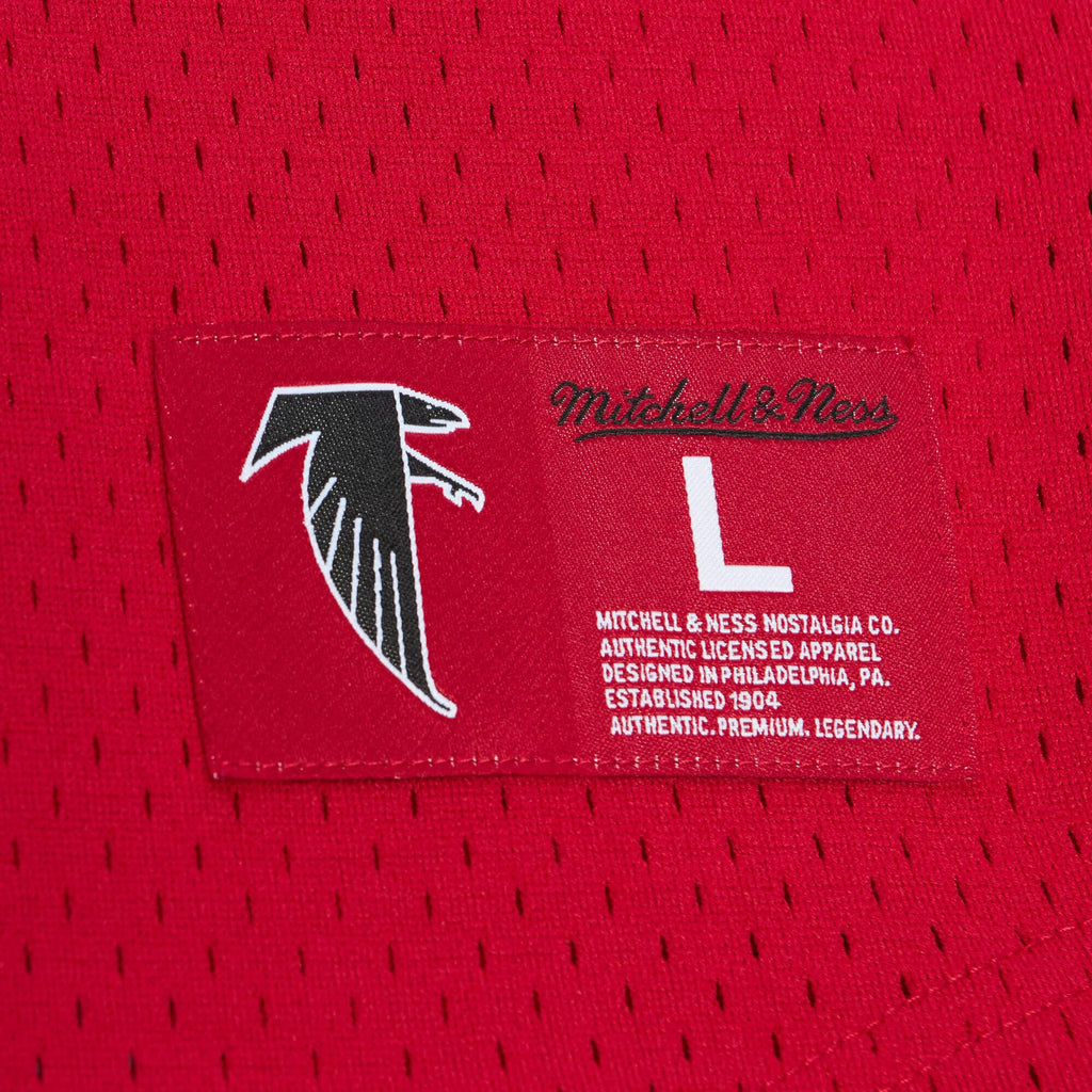 Atlanta Falcons Mitchell & Ness Name & Number Mesh Crewneck - Mens - Deion Sanders