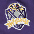 Baltimore Ravens Mitchell & Ness All Over Crew 4.0 Vintage Logo